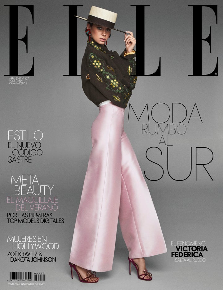 Victoria Federica, protagonizando su primera portada.