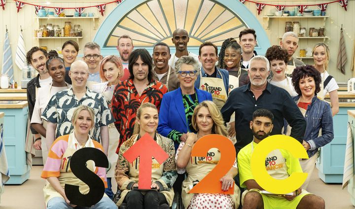 A new batch of celebrities are entering the Bake Off tent