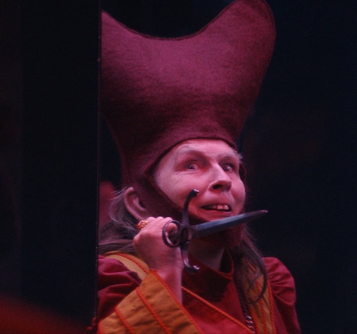 Jennifer Saunders as Saester in “The Pentaverate.”