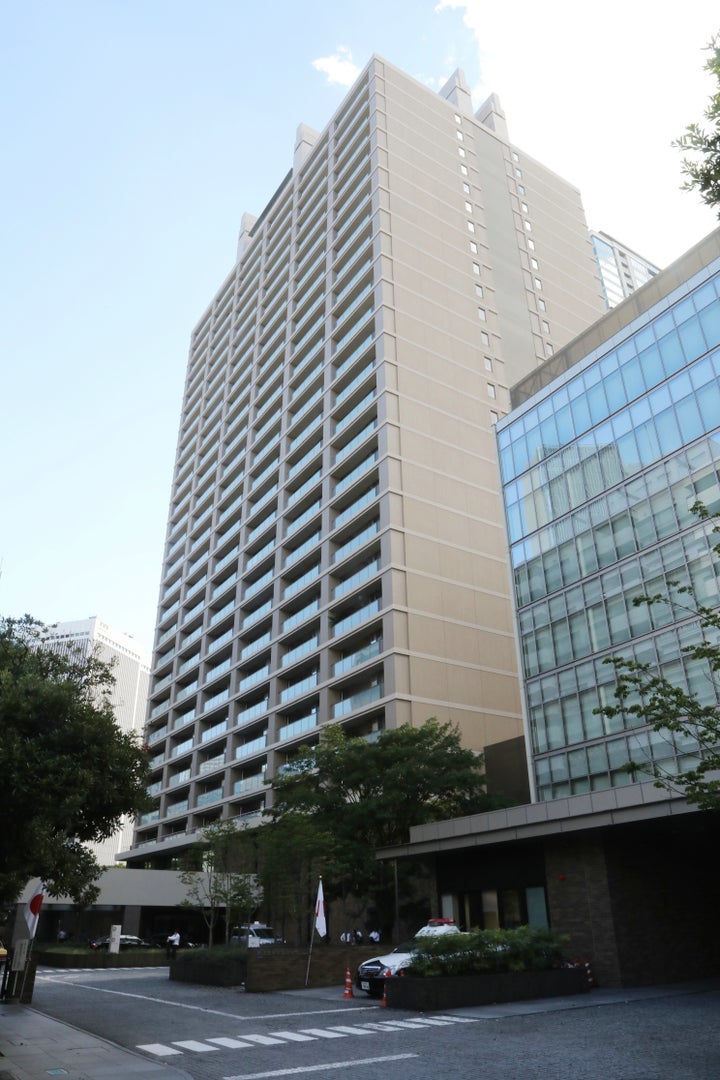 衆議院赤坂議員宿舎=東京都港区(2017年9月撮影)