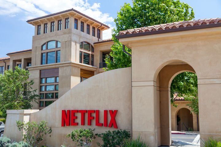 Η έδρα της Netflix, στο Λος Γκάτος, της Καλιφόρνια.