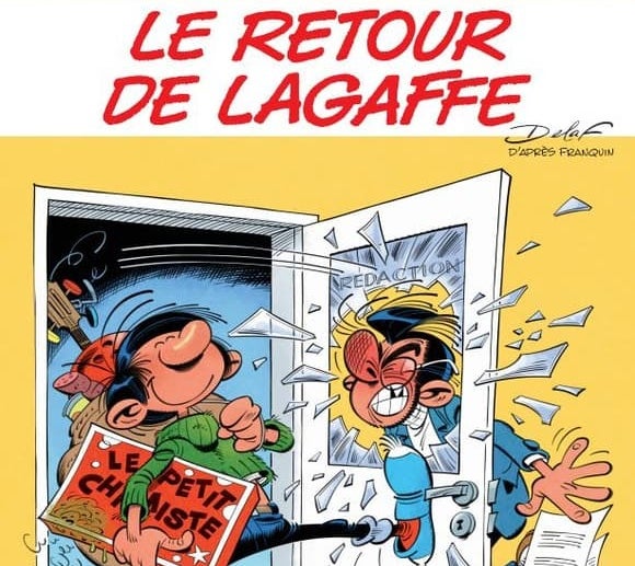 Gaston Lagaffe revient dans un nouvel album: