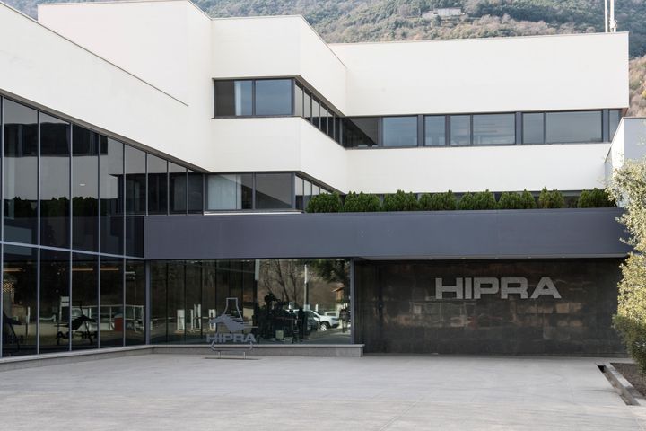 La sede de la farmacéutica Hipra en Amer, Girona.