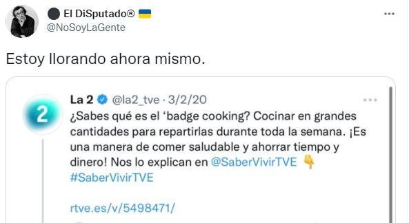 El tuit ahora recuperado.