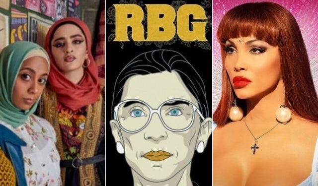 Peacock's "We Are Lady Parts," the doc "RBG" and "Veneno" on HBO Max made the cut.
