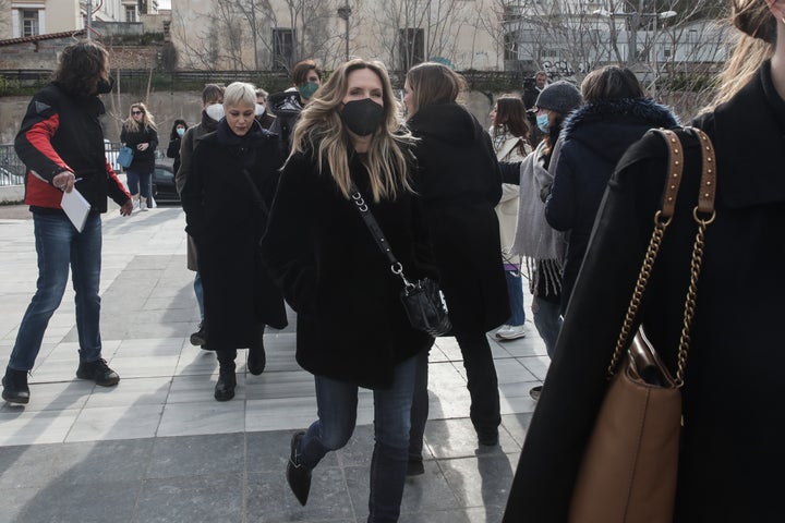 Δίκη του ηθοποιού Πέτρου Φιλιππίδη, στο Μικτό Ορκωτό Δικαστήριο της Αθήνας, Παρασκευή 18 Μαρτίου 2022.