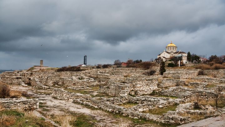 Χερσόνησος, Κριμαία: Βυζαντινά ερείπια