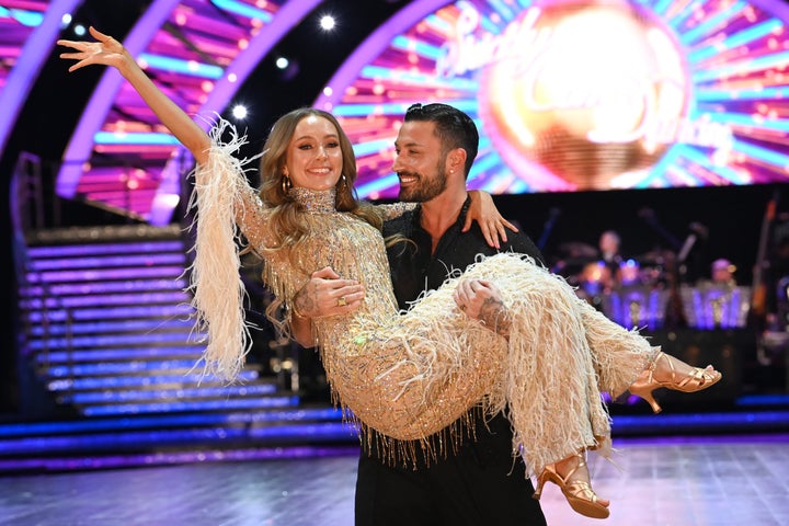 Rose Ayling-Ellis and dance partner Giovanni Pernice.