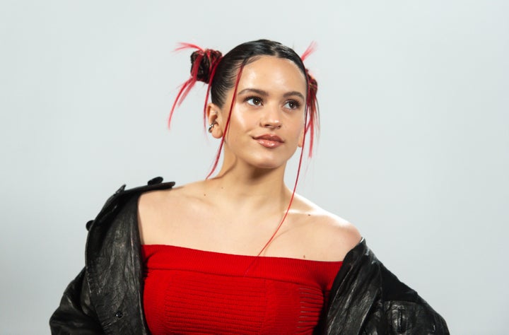 Rosalía, presentando 'MOTOMAMI' en Madrid.