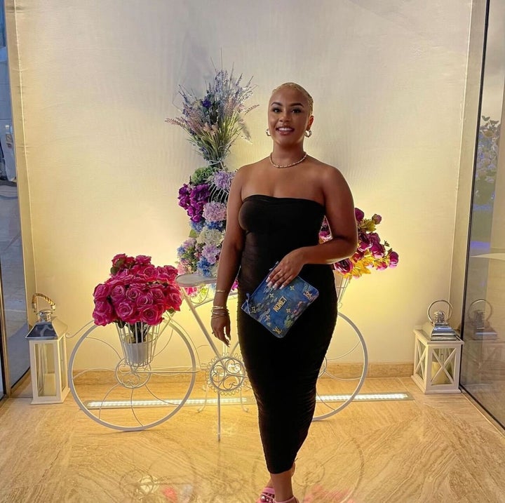 Michaela Lawson follows influencers who share her dress size.