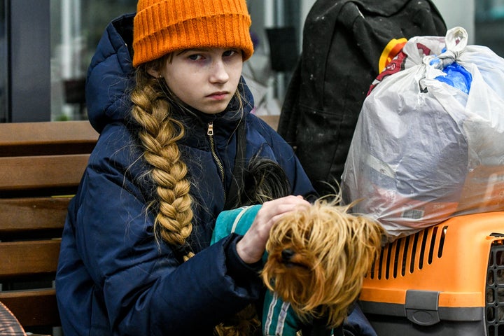 Some Mariupol residents have managed to flee to nearby Zaporizhia.