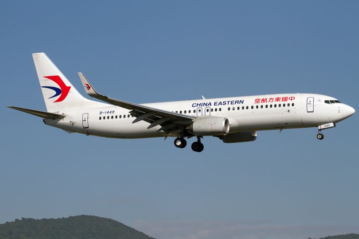 A China Eastern Airlines Boeing 737-800 about to land at Sanya Phoenix airport in China on Dec.14, 2018.