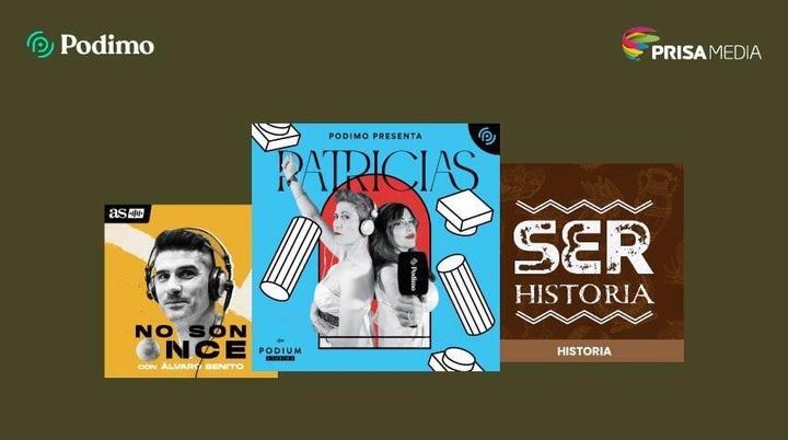 Acuerdo estratégico entre PRISA Media y Podimo para impulsar el mercado del podcast en español.
