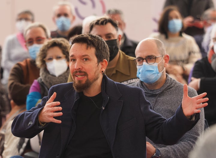 Pablo Iglesias en Valladolid.