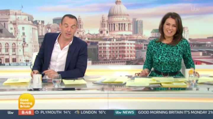 Martin is one of Good Morning Britain's regular guest presenters
