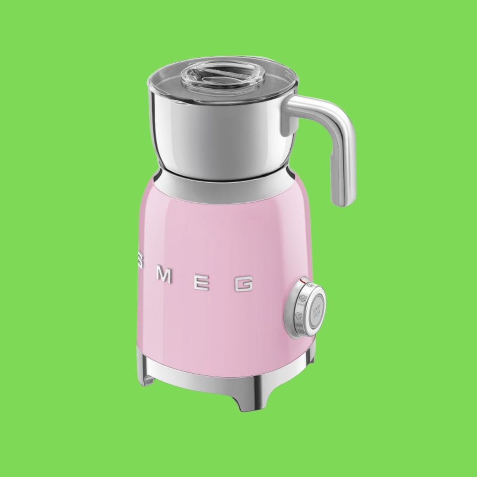 Smeg Milk Frother - Pink
