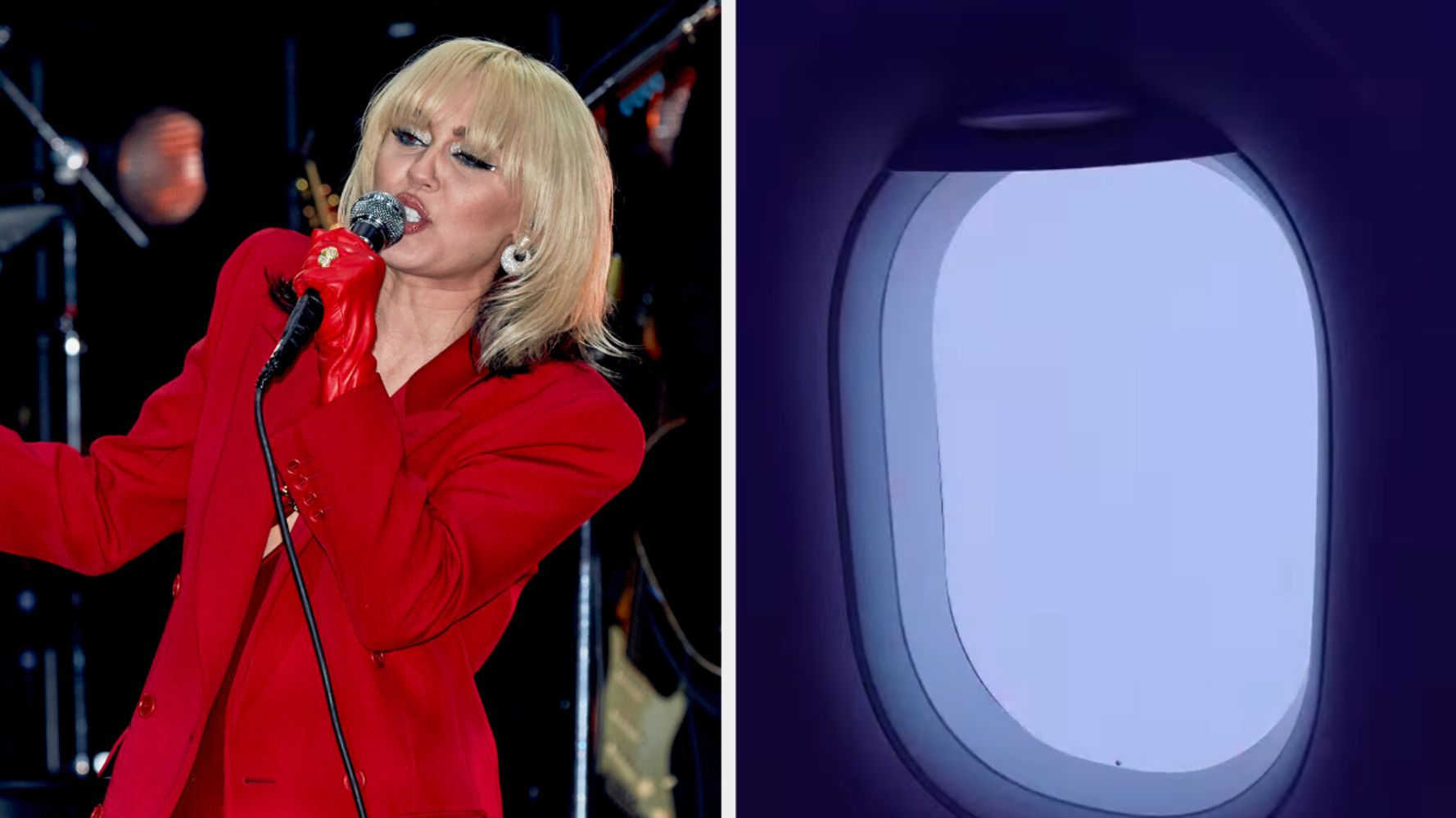 Miley Cyrus Shares Terrifying Footage After Private Jet Is Forced To Make Emergency Landing 