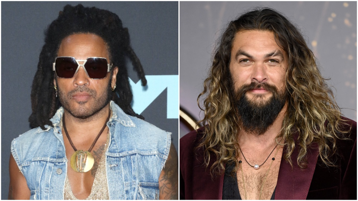 Lenny Kravitz and Jason Momoa