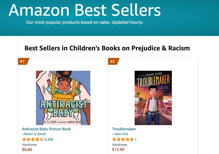 "Antiracist Baby" is a bestselling children's book on Amazon.com a day after Sen. Ted Cruz said its message that babies aren't born racist was "stunning."