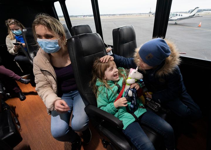 The children, ranging in age from 9 months to 9 years, are among hundreds who have been evacuated from Ukraine over the last three weeks as part of St. Jude's SAFER Ukraine program, the hospital said.