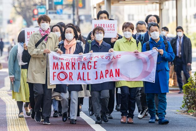 「結婚の自由をすべての人に」第二次東京訴訟の原告ら