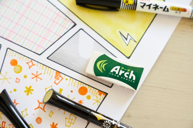 サクラクレパスの消しゴム「アーチ」