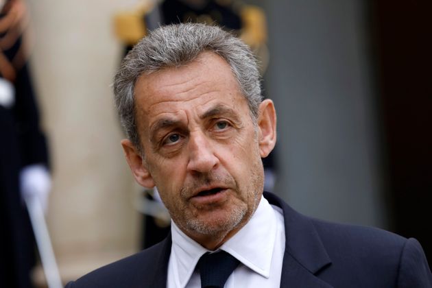 Nicolas Sarkozy, on February 25, 2022 at