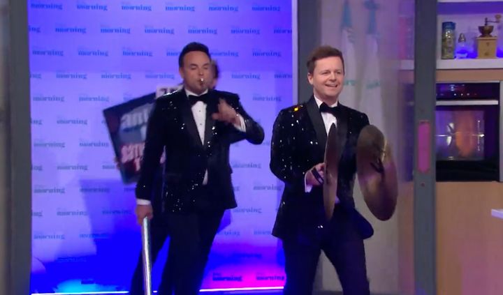 Ant and Dec surprised Alison and Dermot live on air