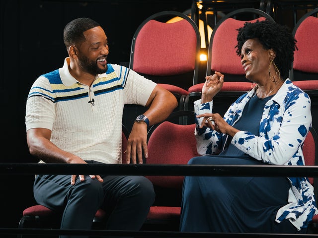 Will Smith and Janet Hubert in "The Fresh Prince of Bel-Air Reunion."