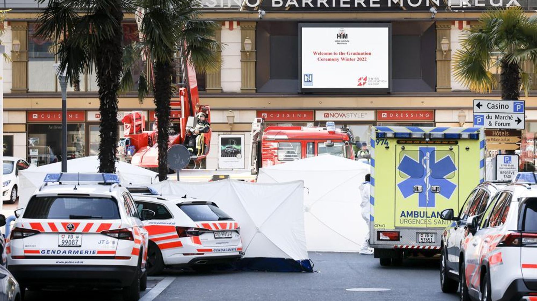4 morts, 1 blessé après la chute d’une famille d’un immeuble suisse