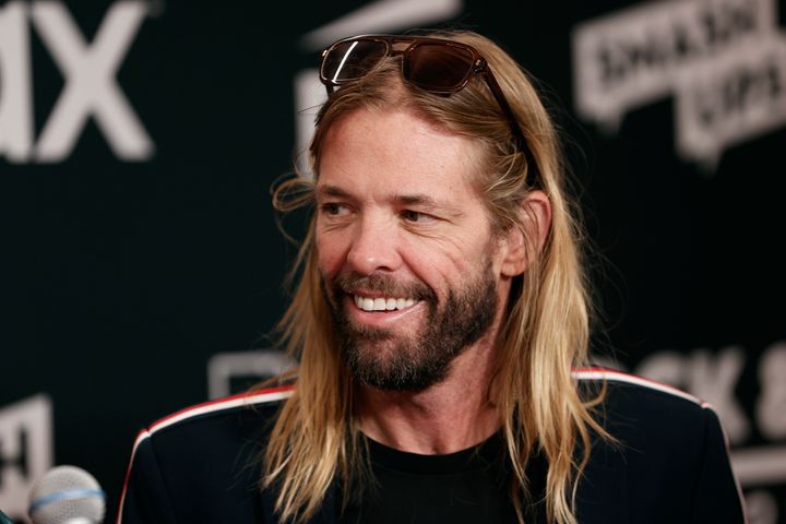 Taylor Hawkins, pictured in October