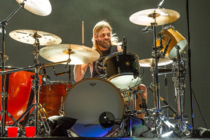 Taylor Hawkins of the Foo Fighters, pictured in 2019