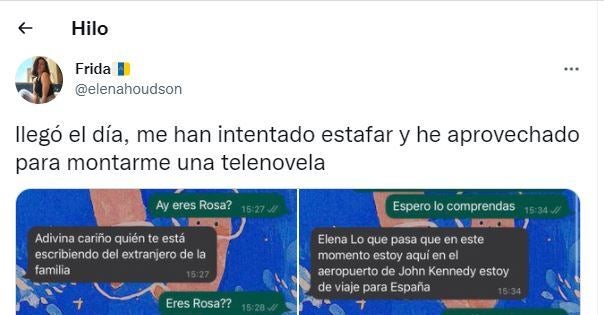 El tuit que se ha convertido en un fenómeno viral.