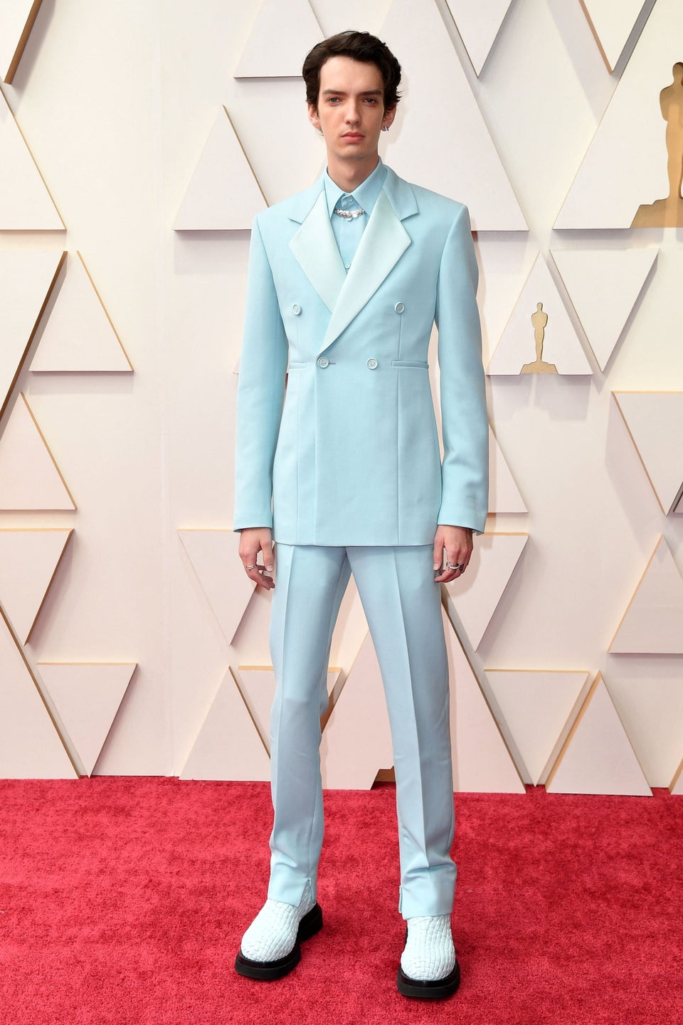 A Shirtless Timothée Chalamet Borrowed His Oscars 2022 Look From The  Womenswear Runways