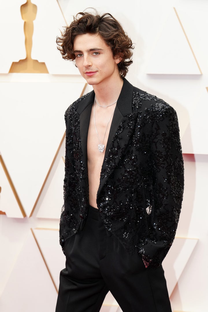 Timothee Chalamet proves that men can wear Cartier jewellery too