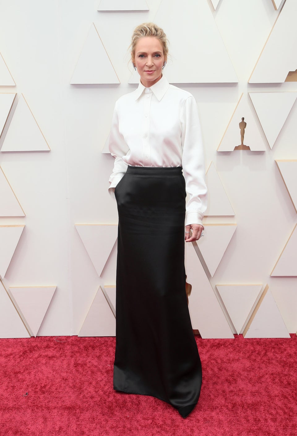 Timothée Chalamet's Shirtless in Louis Vuitton at the Oscars