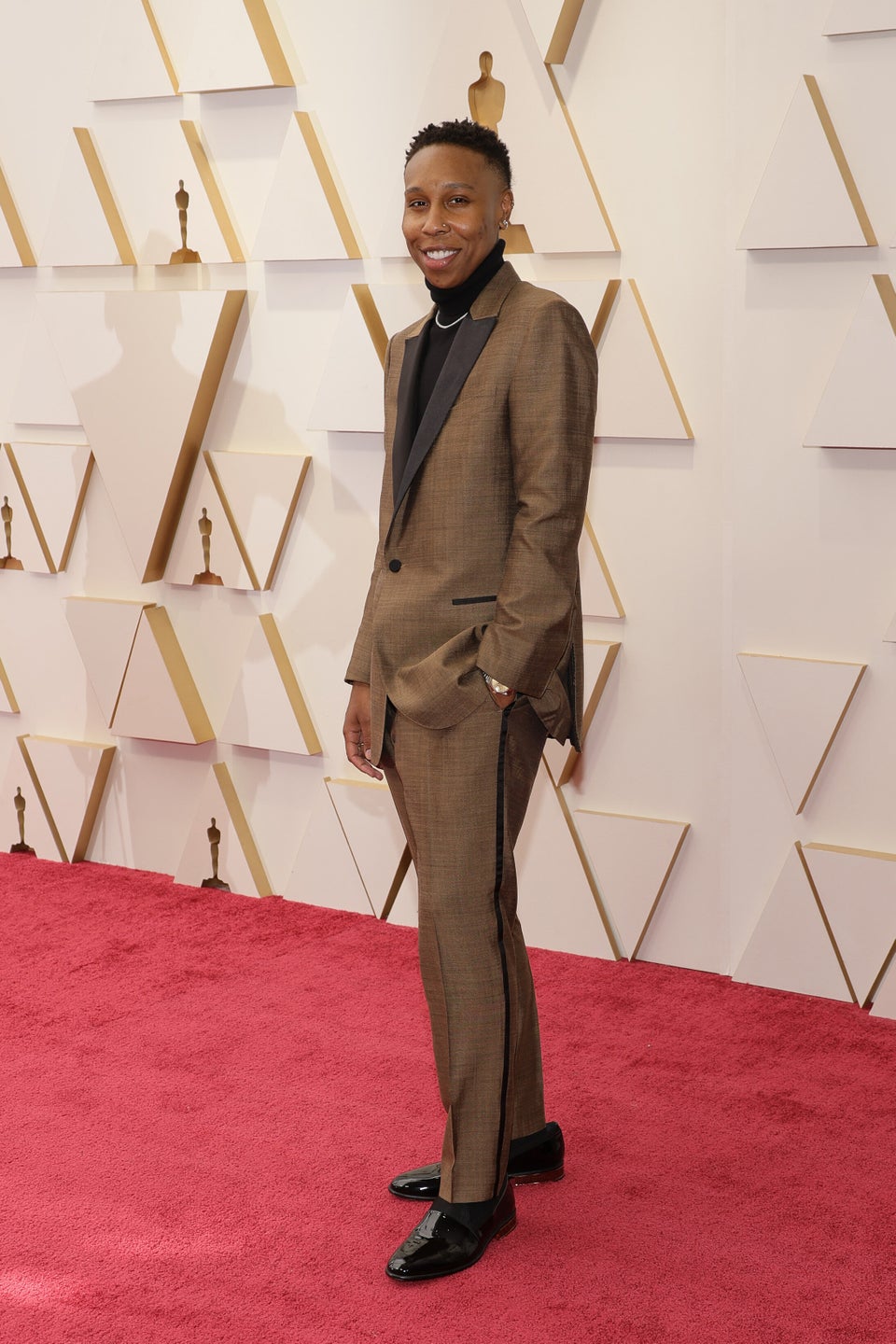 Timothée Chalamet's Shirtless in Louis Vuitton at the Oscars