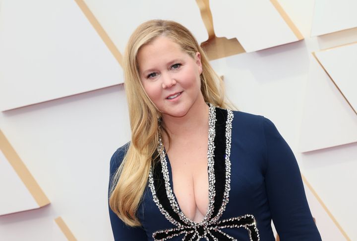 Amy Schumer attends the 94th Annual Academy Awards.