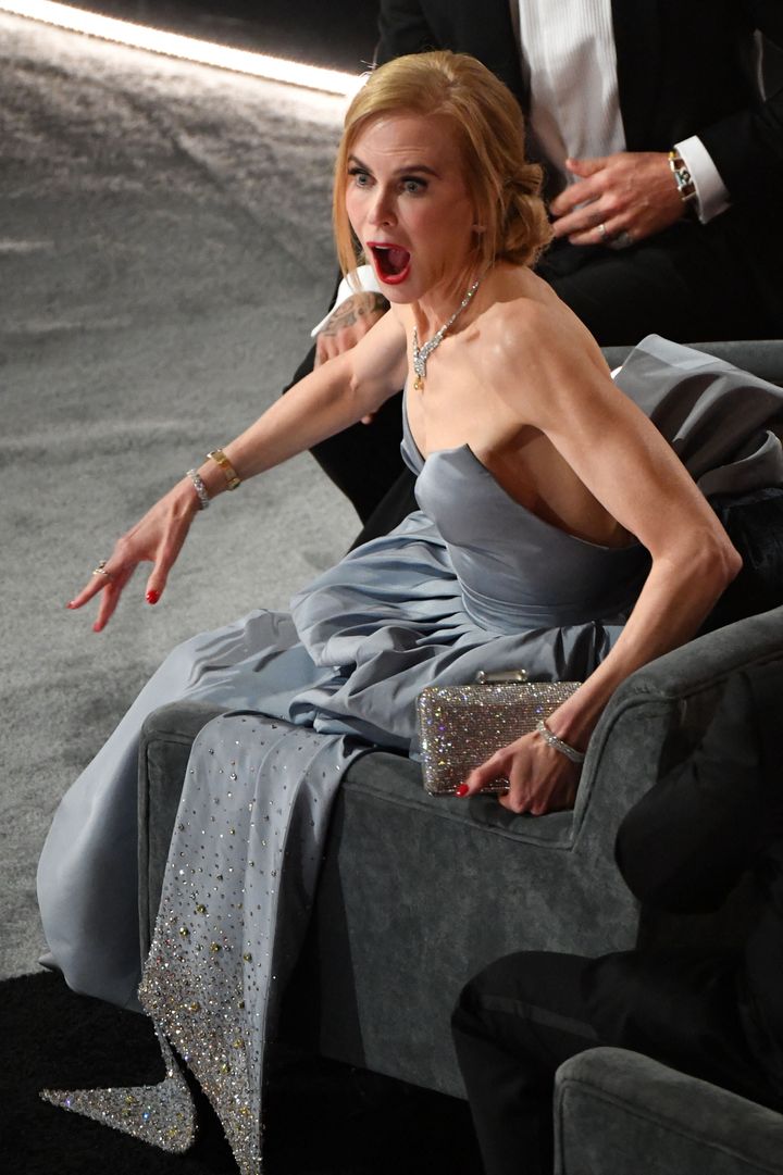 Nicole Kidman at the 94th Oscars on Sunday.
