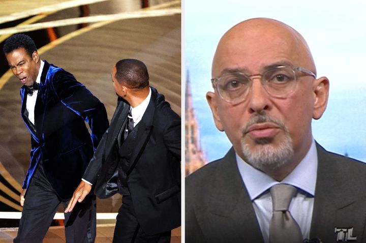 Nadhim Zahawi shared his thoughts on Will Smith's outburst during the Oscars last night