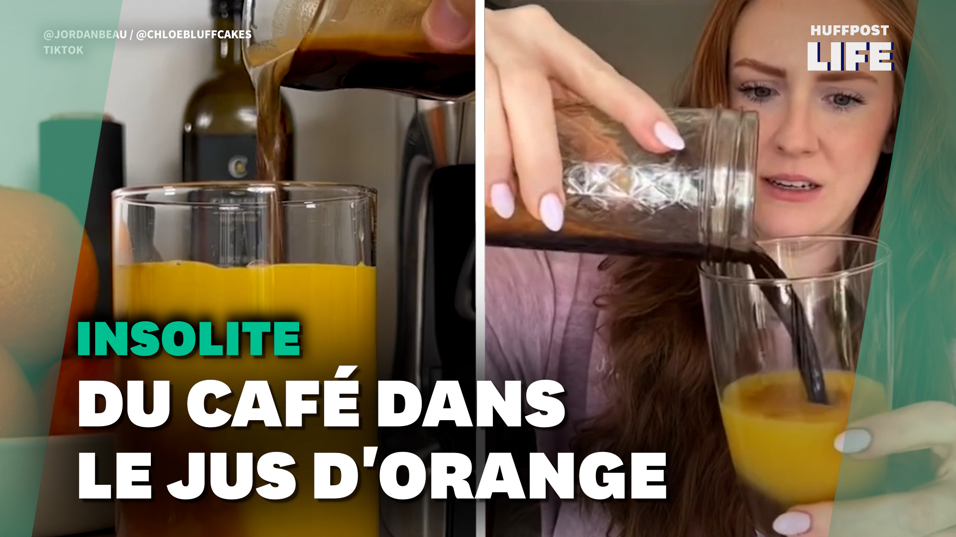 N'hésitez pas à mélanger café et jus d'orange pour votre prochain petit-déj