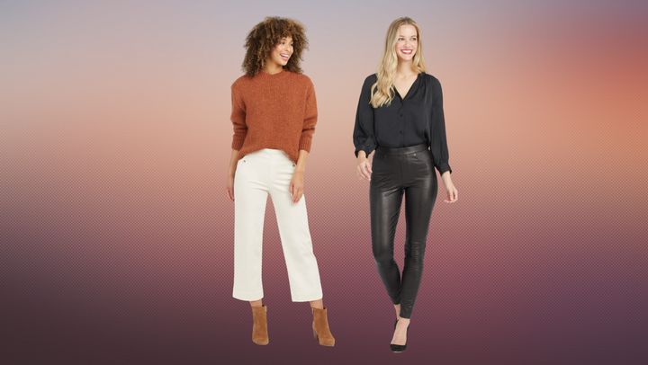 I Found the Most Flattering and Stretchy Spanx Wide-Leg Jeans