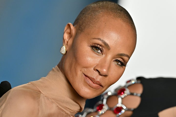 Jada Pinkett Smith en la fiesta de 'Vanity Fair' de los Oscar 2022.