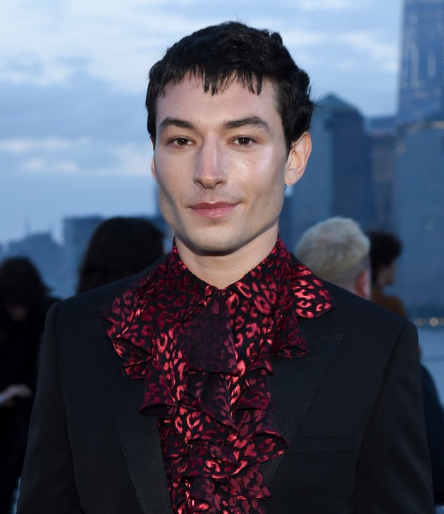 エズラ・ミラー(2018年6月6日撮影)