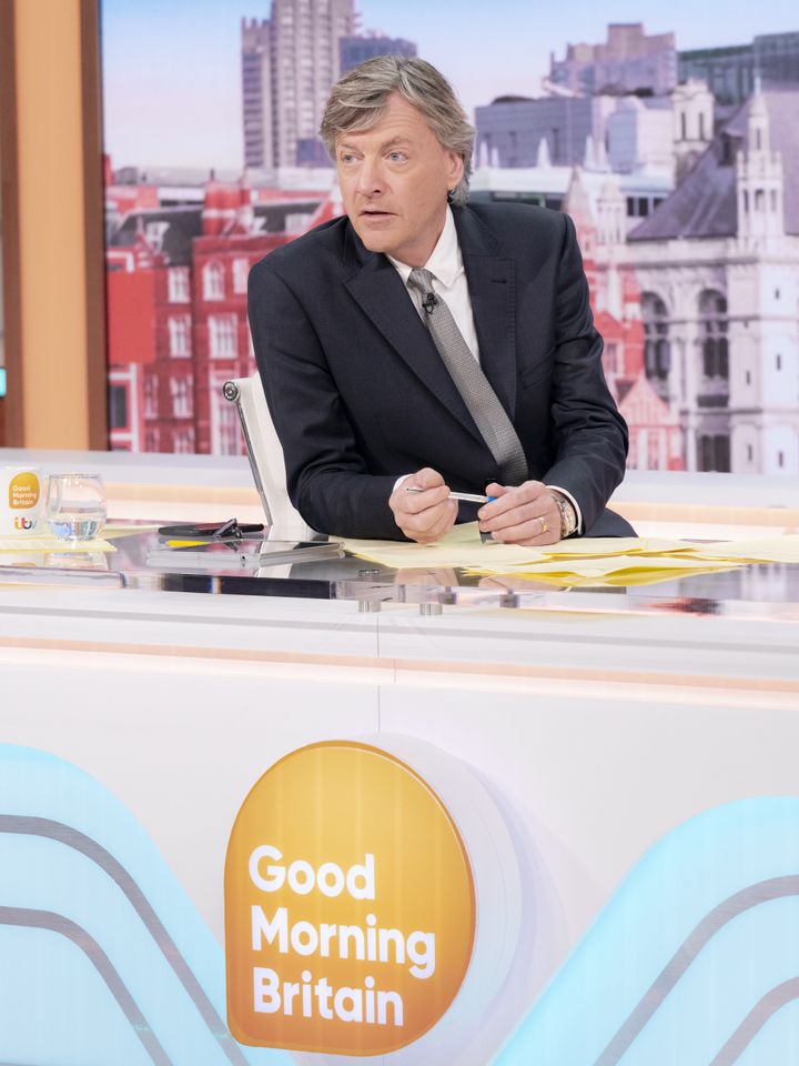 Richard Madeley has admitted he found Liam's new accent "confusing"