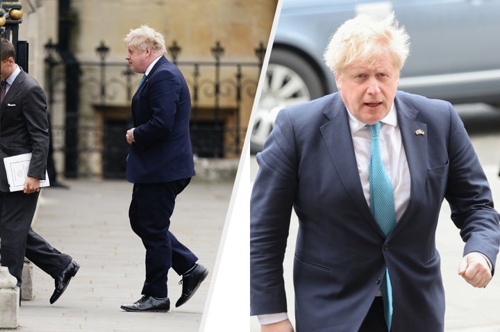 Under Pressure Boris Johnson Pictured As 20 Fines Set To Be Issued Over ...