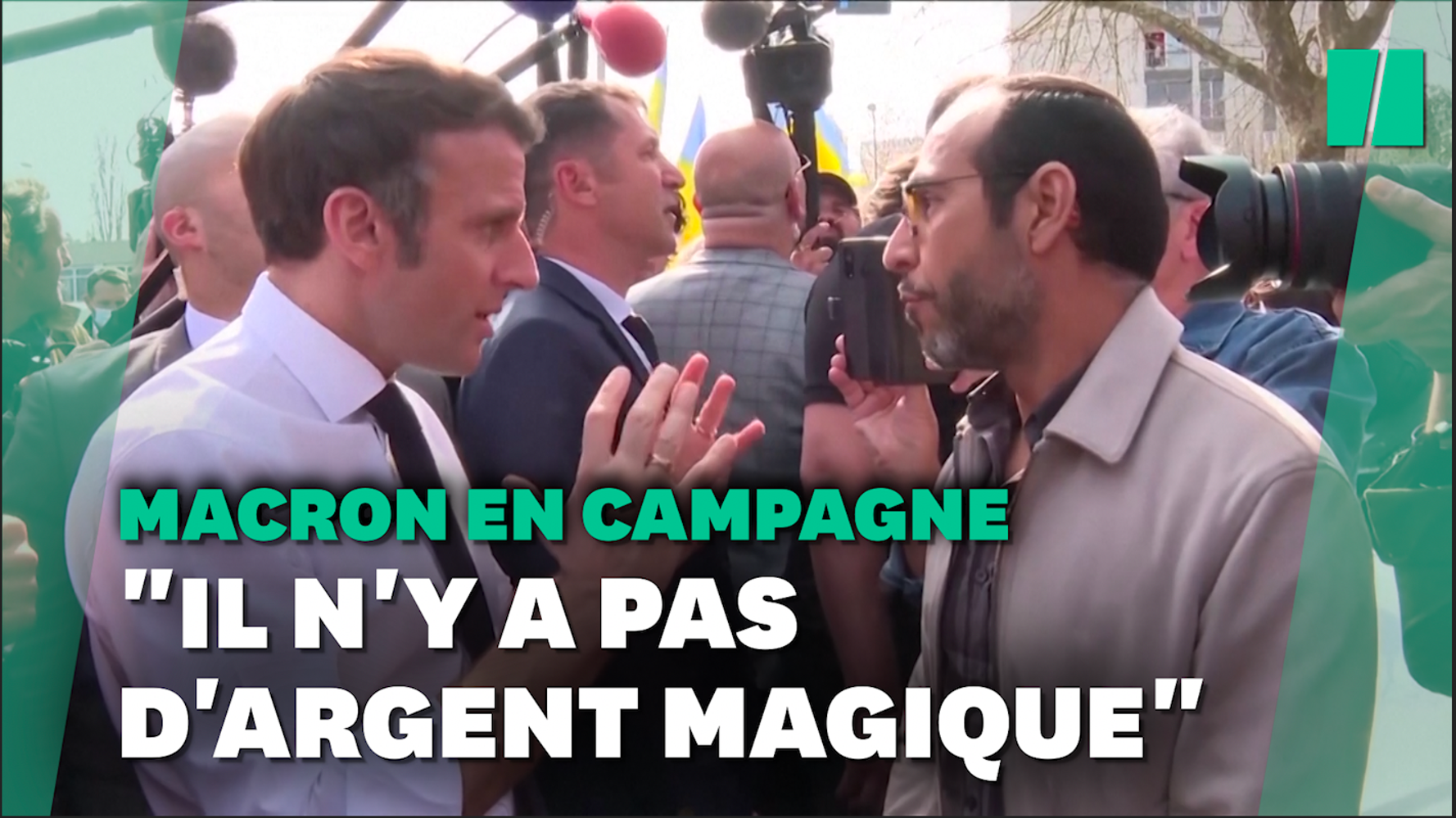 À Dijon, le candidat Macron joue (enfin) le jeu de la confrontation