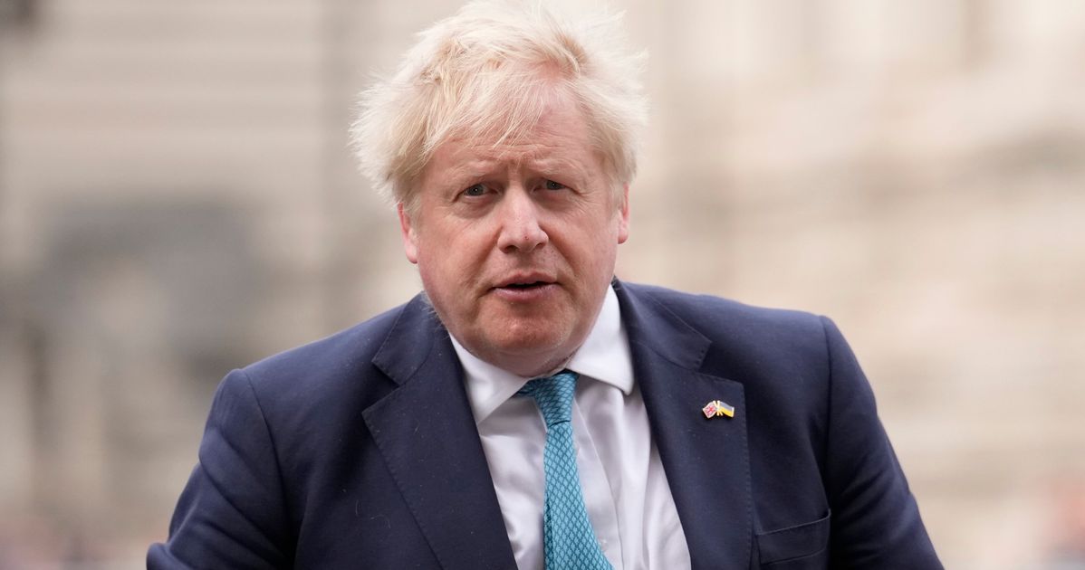 Boris Johnson fined for partying in Downing Street