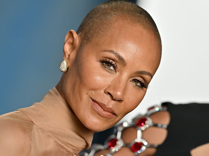 Jada Pinkett Smith attends the 2022 Vanity Fair Oscars party.