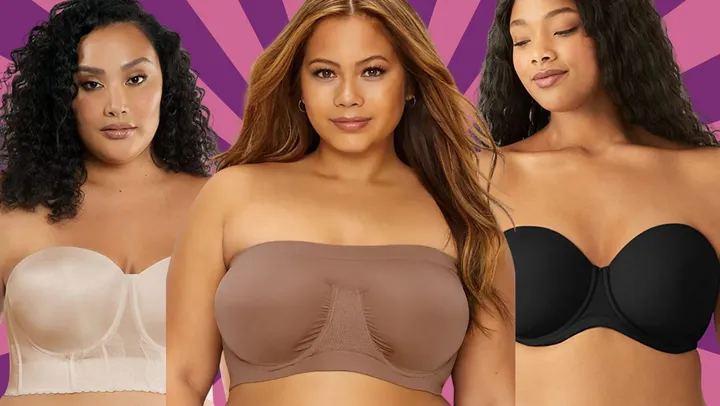 The best plus-size strapless bras that aren't terribly uncomfortable